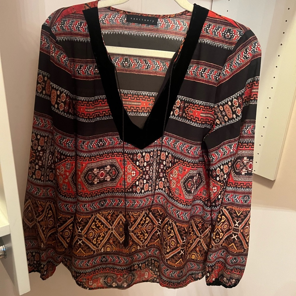 Sanctuary Tribal Blouse